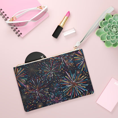 Fireworks Festive Clutch Bag