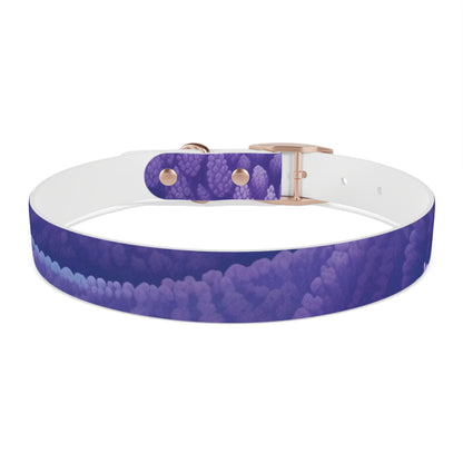 Lavender Fields Dog Collar: Stylish Seamlessness