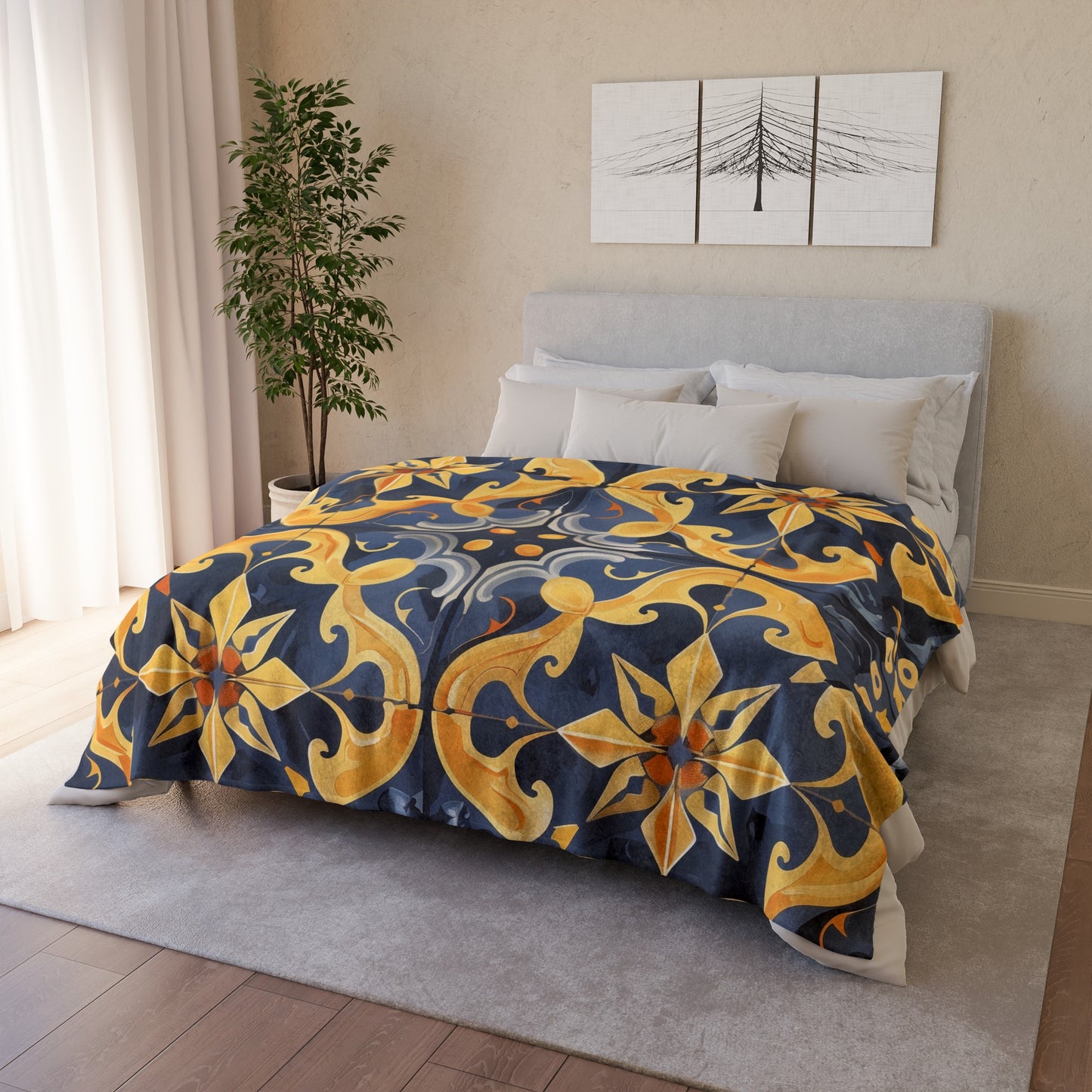 Elevate your home decor with our luxurious Verve Culture Juicer Blanket from the Tiled Artisan Blanket Collection. Made from high-quality materials