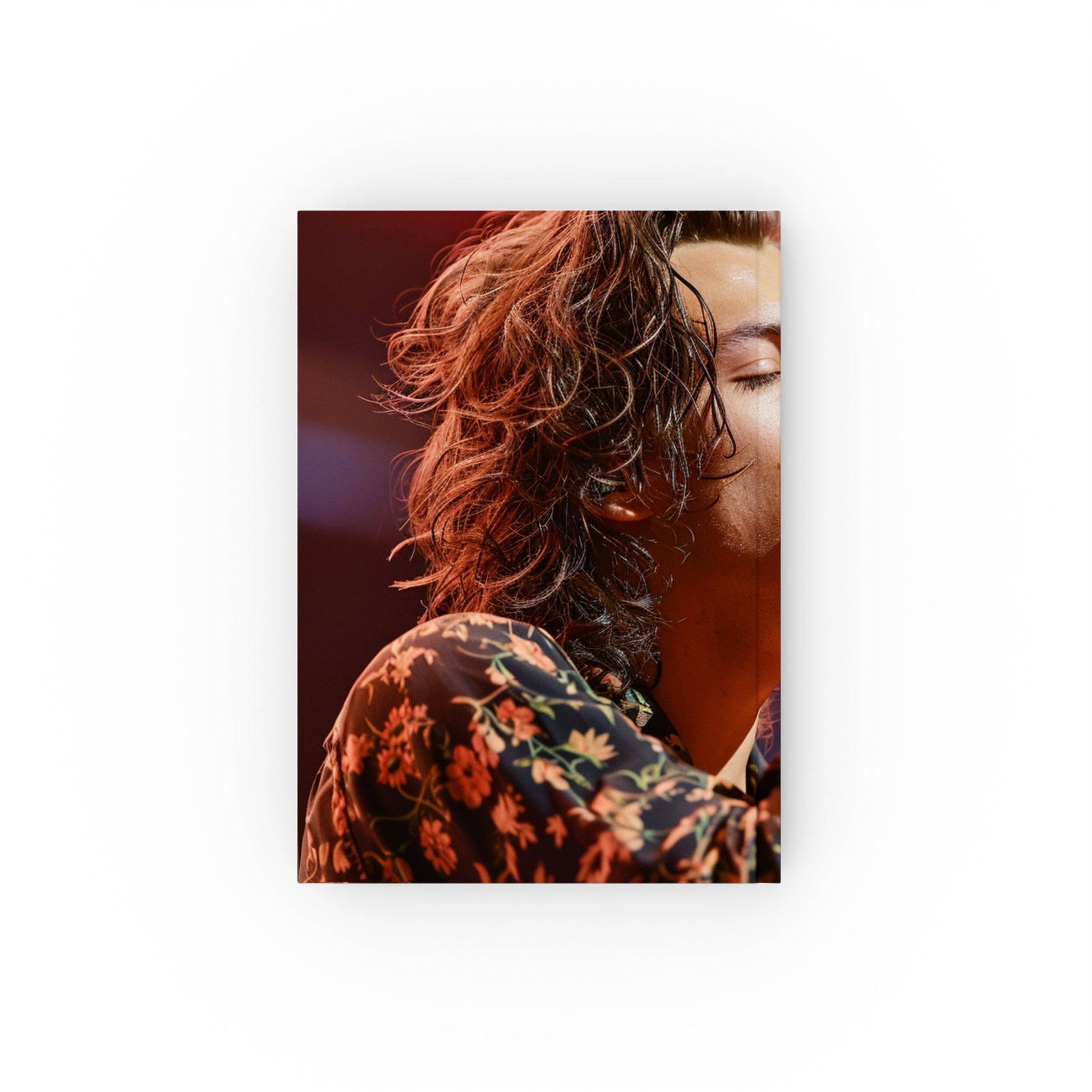 "Harry's House Musical Journal - Stylish fan journal for jotting lyrics and memories, perfect for Harry Styles enthusiasts. High-quality and versatile gift."