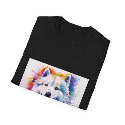 ❄️ Samoyed Spirit: A Watercolor Adventure of Playfulness and Freedom