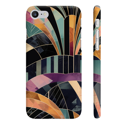 Art Deco Elegance: Abstract Pattern Phone Case