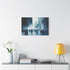 Crowd of Ghosts Walking Through a City — Canvas Wall Art — Product Detail View 7