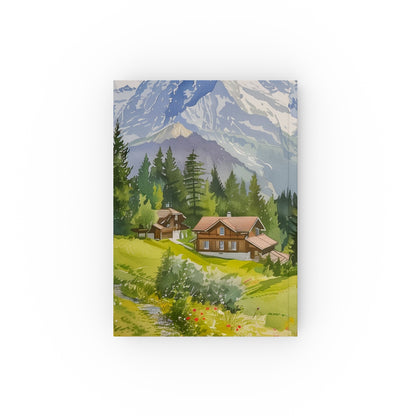 "Swiss Alps Serenity Journal: Capture Mountain Dreams in Style - High-Quality Gift for All Seasons"