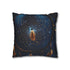 Dreamcatcher with Animated Stardust (Edition II) — 40×40 Cushion Cover — Double-Sided Back & Concealed Zip Detail