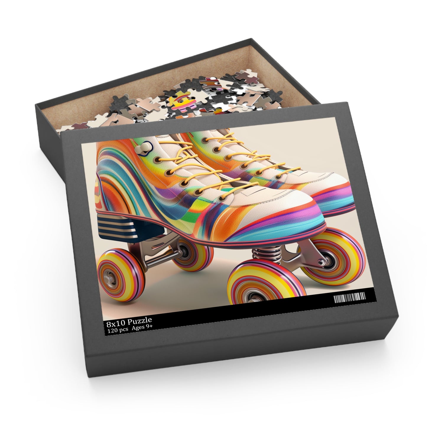 Striped Skate Jigsaw Puzzle | Puzzle | Back-to-School, Fall Picks, Games, Holiday Picks, Home & Living, Puzzles, TikTok, Valentine's Day, Valentine's Day Picks | Prints with Passion