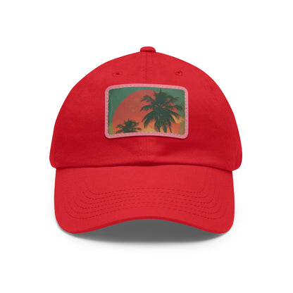 Vintage Sunset Paradise Cap