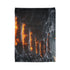 Lava Staircase in Frozen Jungle Plush Fleece Throw Blanket