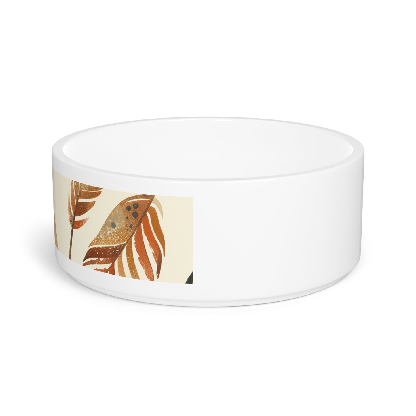 Boho Feathers Bliss Pet Bowl