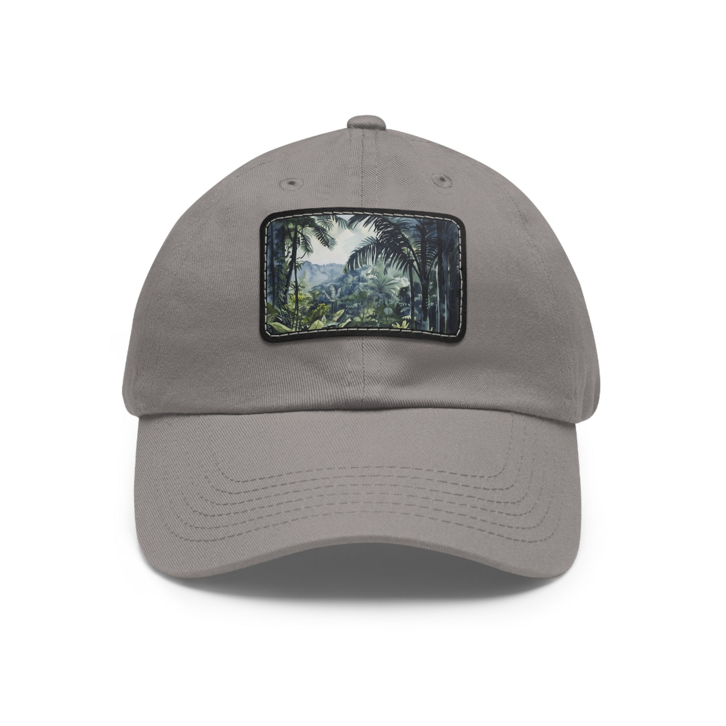 Congo Rainforest Watercolor Cap