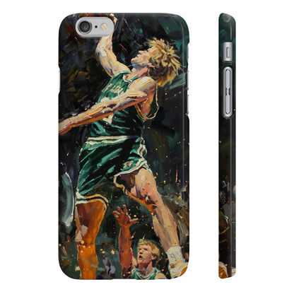 Larry Bird : Legend of the Court Phone Case