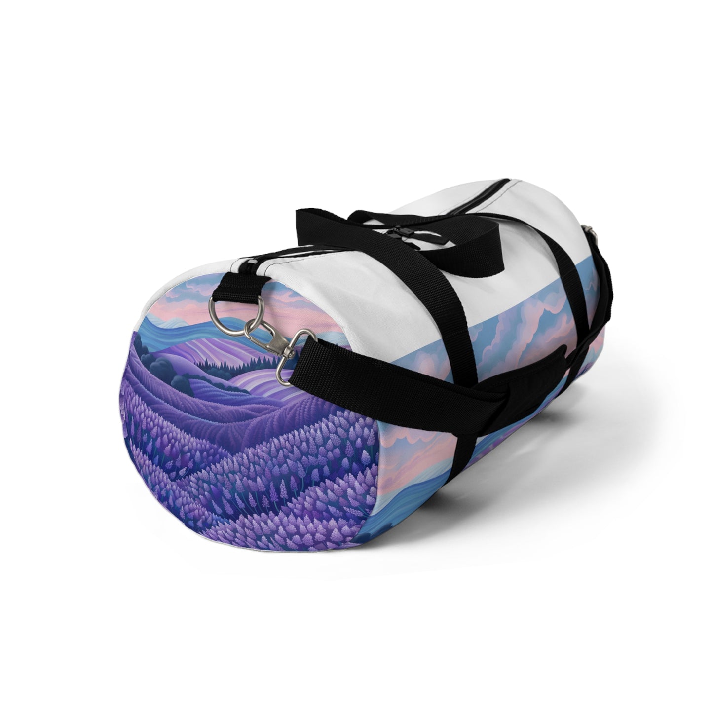 Lavender Fields Duffel Bag