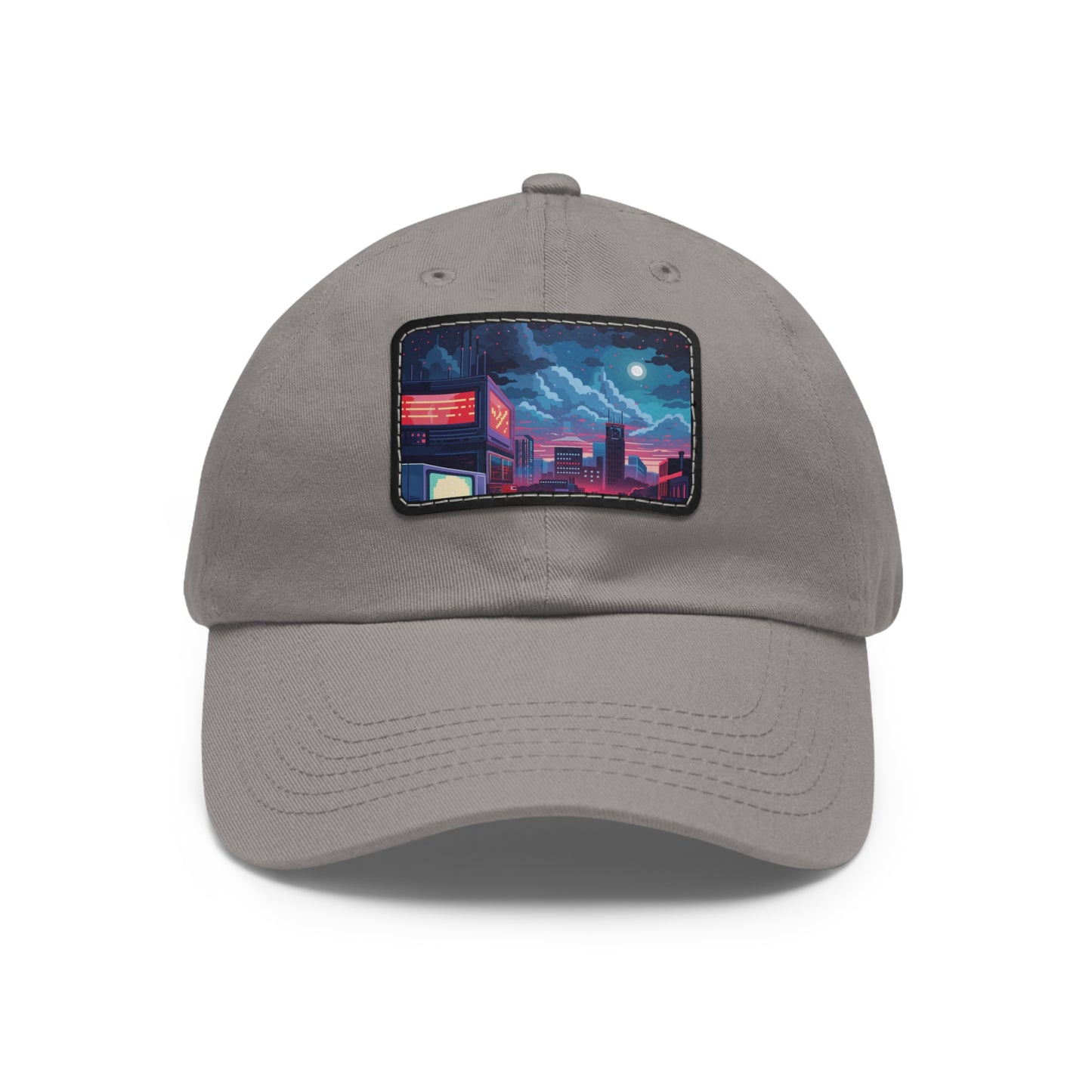 Retro Pixel Power Baseball Cap