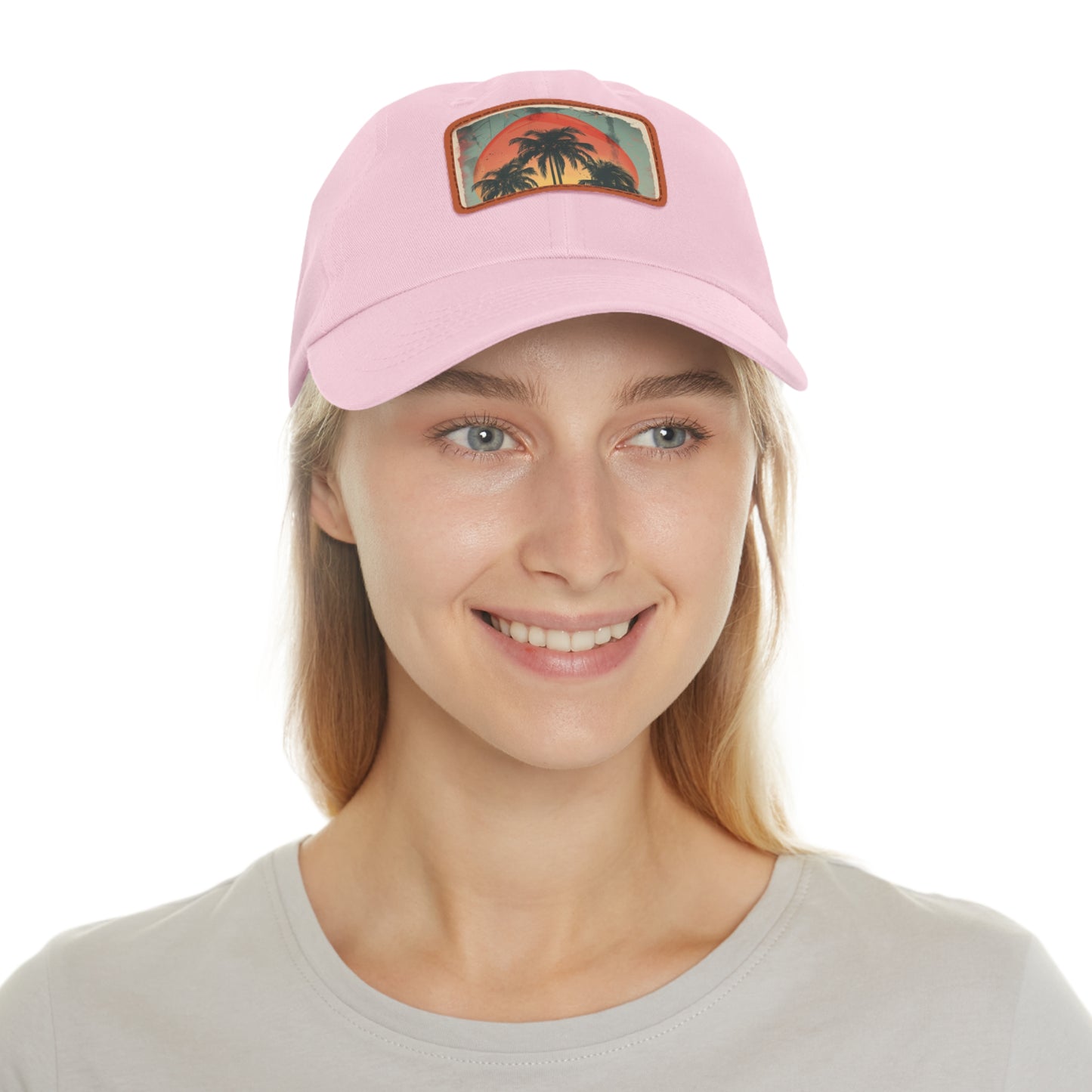 Retro Sunset Palm Cap