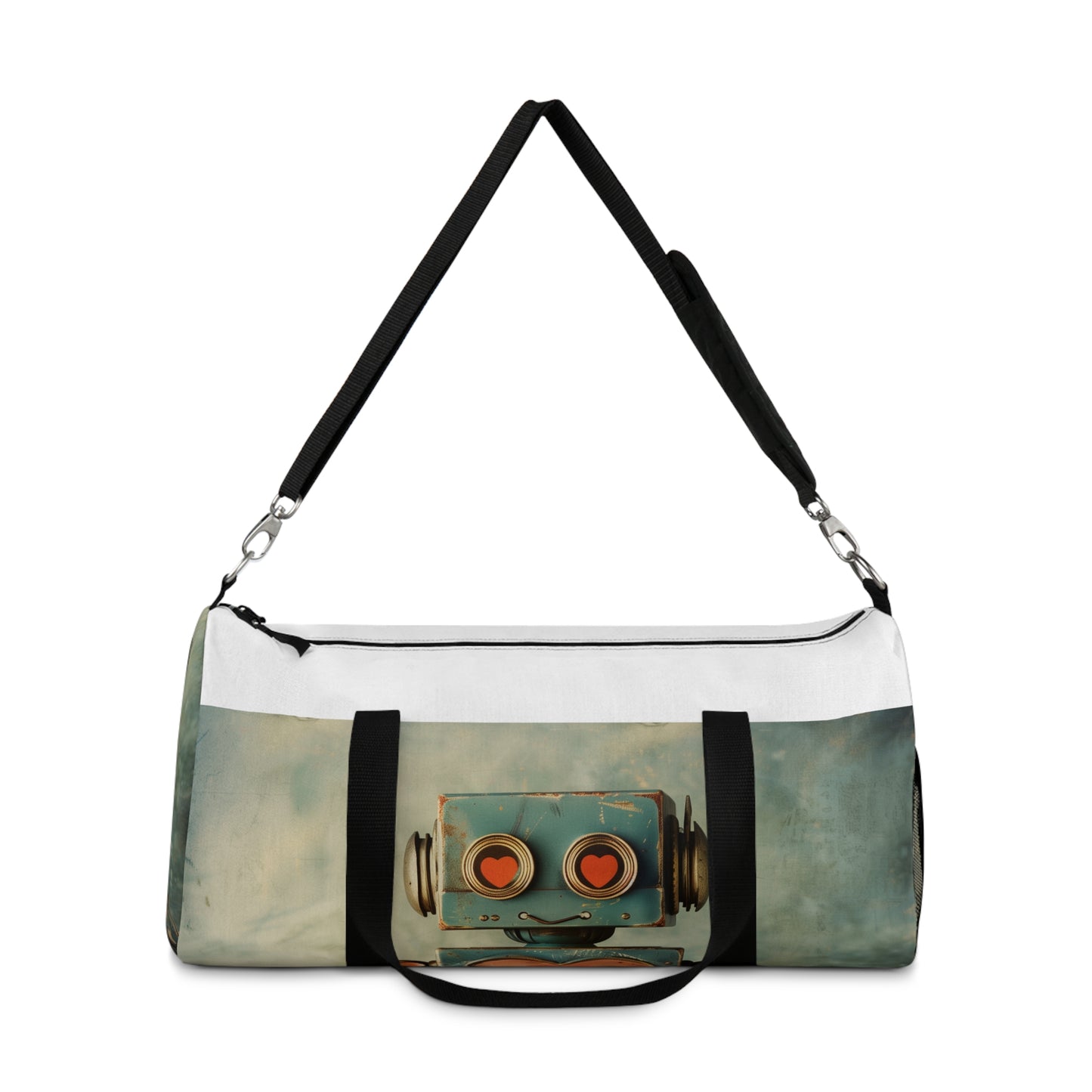 Robot Love Duffel Bag