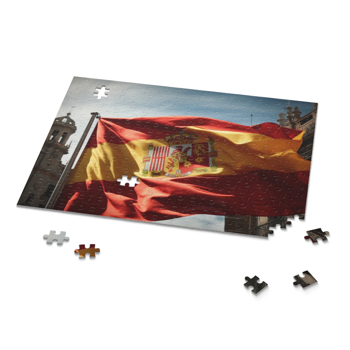 Spain Flag Jigsaw Puzzle