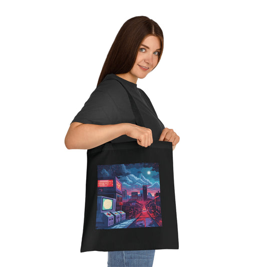 Pixel Power Tote Bag | Tote Bag | Accessories, Bags, Cotton, DTG, Totes | Prints with Passion