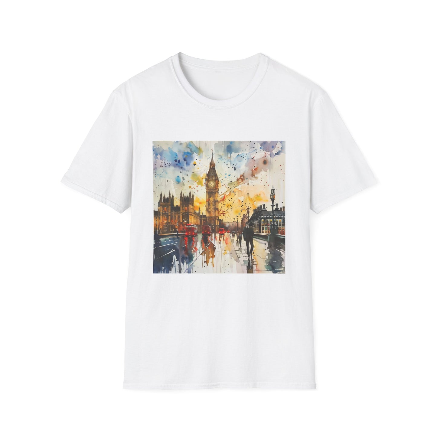 ## London Calling: Big Ben Watercolor T-Shirt