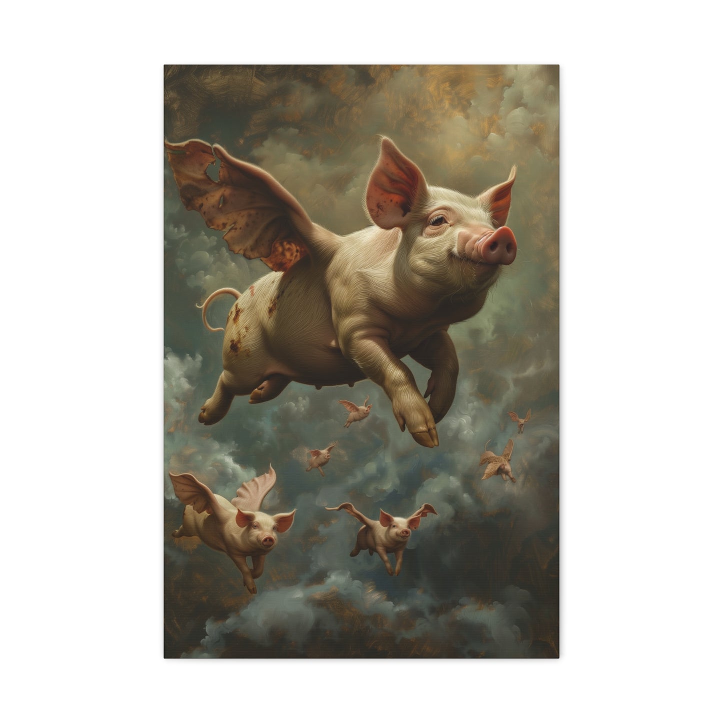 Whimsical Flight of Fancy Canvas Print | Canvas | Art & Wall Decor, Canvas, Fall Picks, Hanging Hardware, Home & Living, Indoor, Top Spring Products, Valentine's Day promotion | Prints with Passion