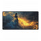 Dream Weaver Creating World from Light (Edition II) — XL & XXL Desk Mat — Full Top-Down Artwork View