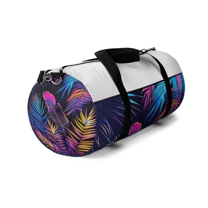 Tropical Neon Duffel Bag | Duffle Bags | Accessories, All Over Print, AOP, Assembled in the USA, Assembled in USA, Bags, Duffle, Made in the USA, Made in USA | Prints with Passion