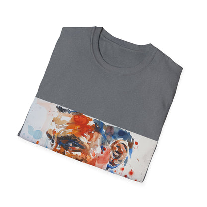 Usyk Boxing Watercolor Tee: Champion Style