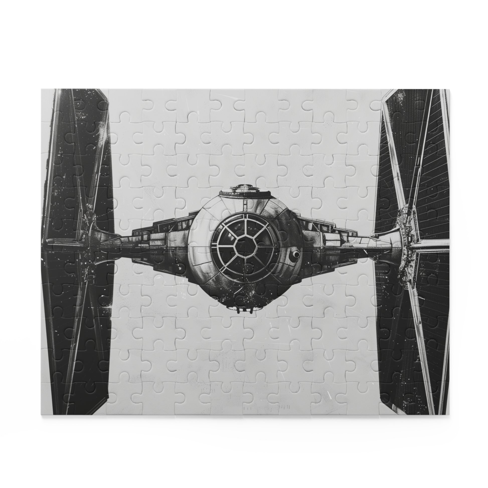 Star Wars Tie Fighter jigsaw puzzle - piece together iconic spacecraft in thrilling battle scene