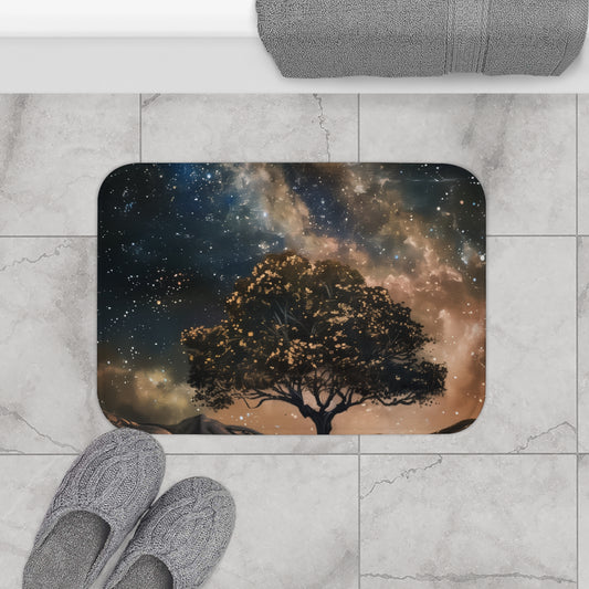 Milky Way Dreams Bath Mat | Bath Mats | Bath, Bathroom, Home & Living, Indoor, Sublimation | Prints with Passion