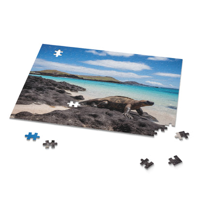 "Galapagos Islands Puzzle Adventure - Discover vibrant wildlife in detailed jigsaw puzzle"