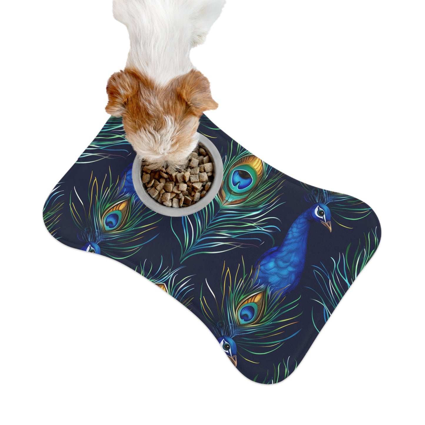 Feathered Frenzy Pet Feeding Mat