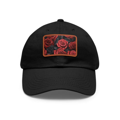 Red Rose Garden Bliss Baseball Cap