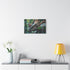 Stegosaurus Dinosaur — Canvas Wall Art — Kiln-Dried Pine Frame & Ready-to-Hang Back View