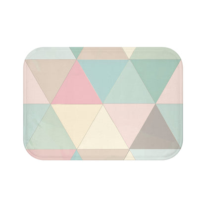 Pastel Geometrics Bath Mat | Bath Mats | Bath, Bathroom, Home & Living, Indoor, Sublimation | Prints with Passion