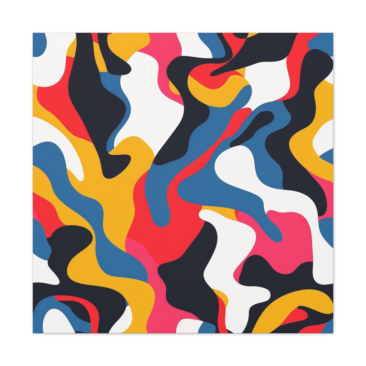 Vibrant Abstract Pattern Canvas