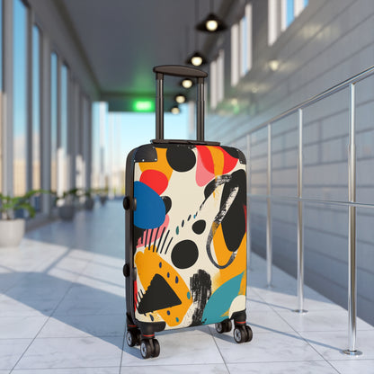 Vibrant Abstract Pattern Suitcase