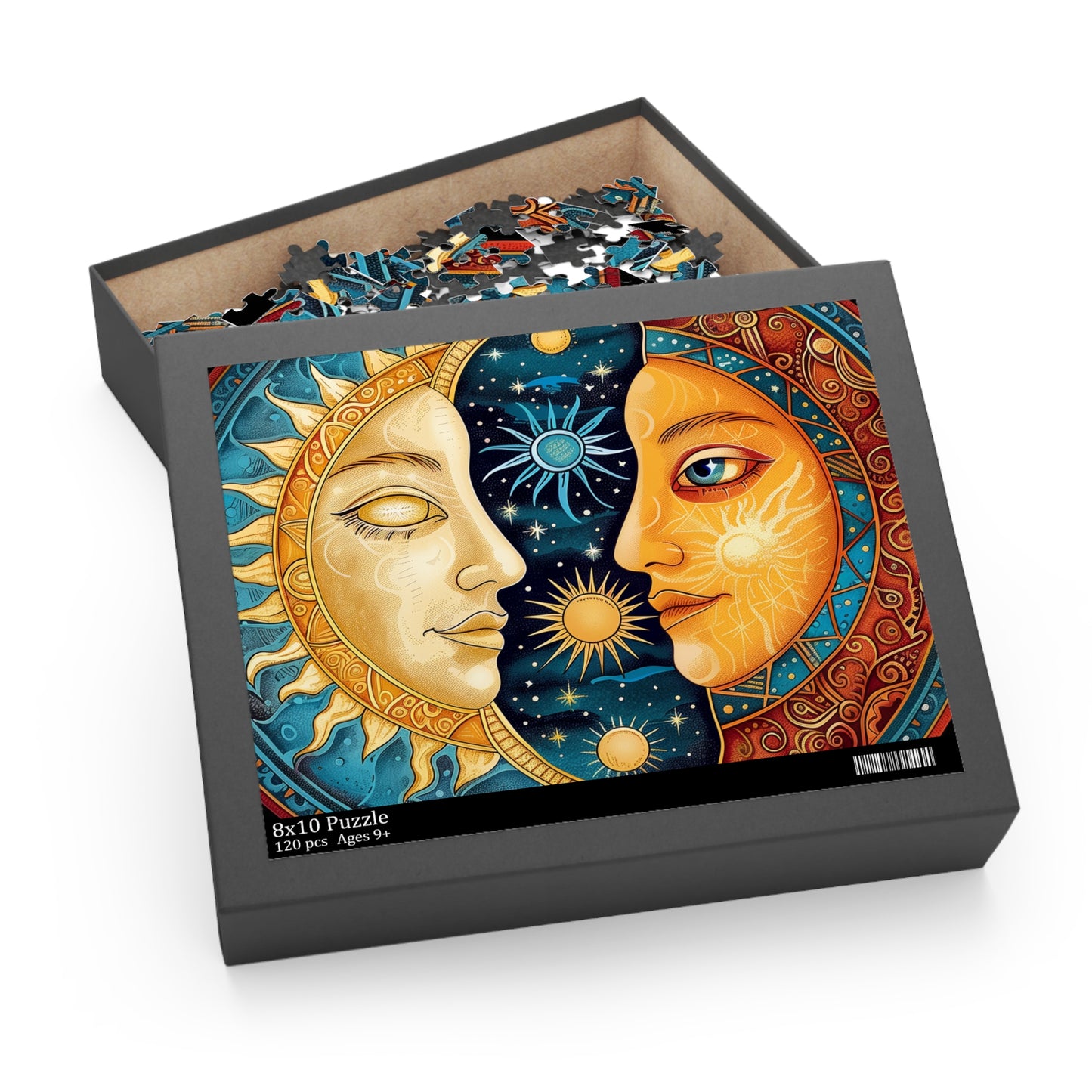 Sun and Moon Mandala Puzzle | Puzzle | Back-to-School, Fall Picks, Games, Holiday Picks, Home & Living, Puzzles, TikTok, Valentine's Day, Valentine's Day Picks | Prints with Passion