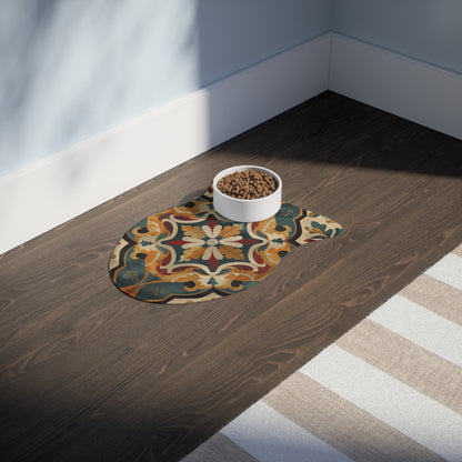 Artisan Tile Pet Feeding Mat