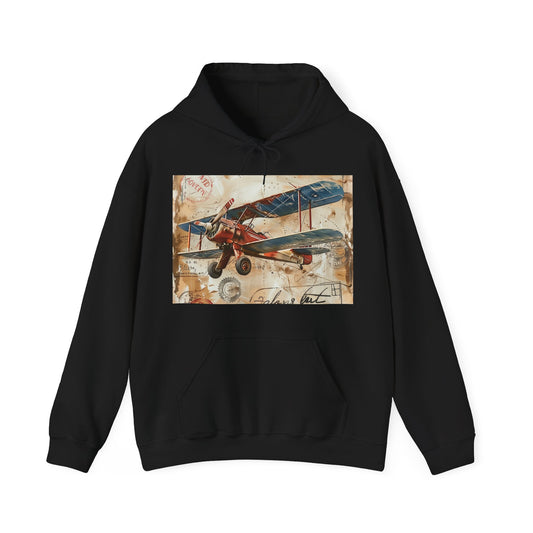 Planes Hoodies: Vintage Airplane Adventure | Hoodies | DTG, Hoodies, Men's Clothing, Regular fit, Unisex, Women's Clothing | Prints with Passion