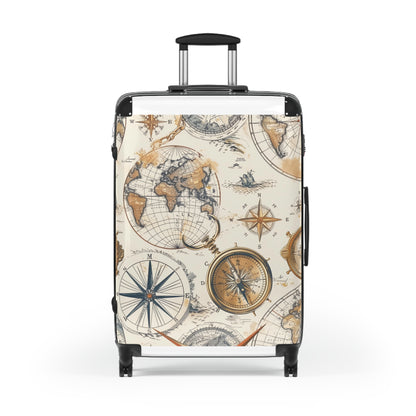 Travel the world with style: Vintage Maps Suitcase | Bags | Accessories, Bags, Travel, Travel Accessories | Prints with Passion