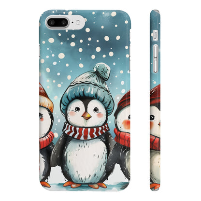 Penguin Party: Winter Wonderland Phone Case