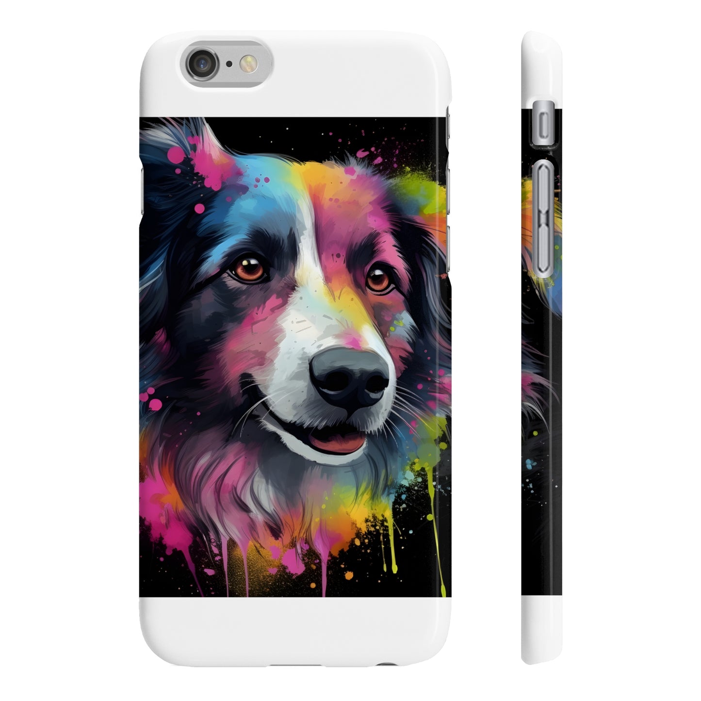 Collie Grace:Elegant Companion Phone Case