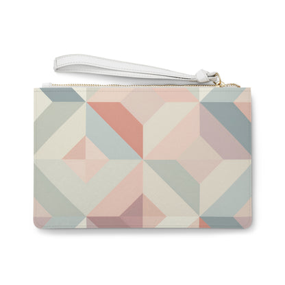 Pink Geo Chic Clutch