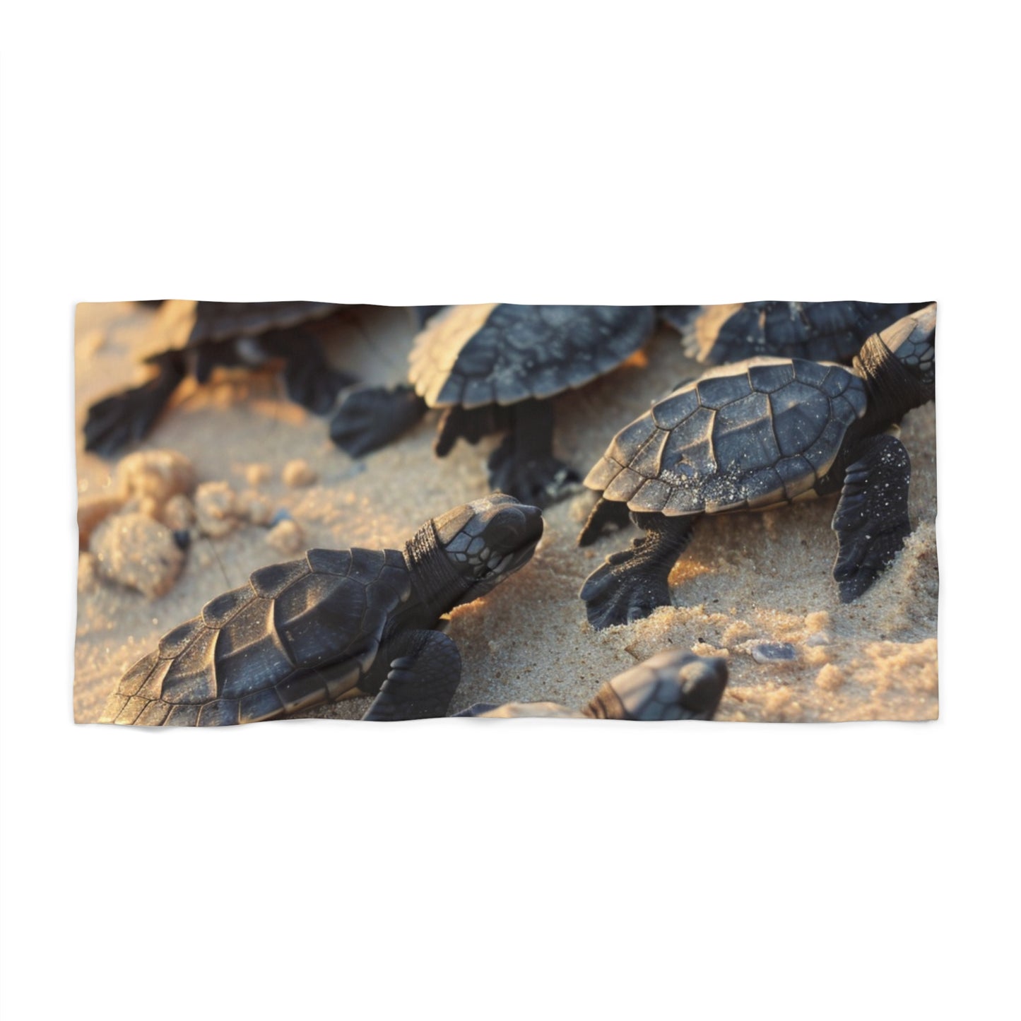 Turtle Party Beach Towel