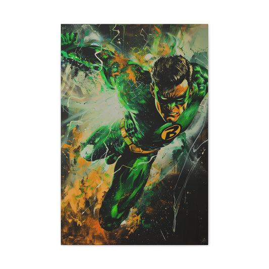 Green Lantern: Emerald Knight of Justice Canvas: Blackest Night Omnibus | Canvas | Art & Wall Decor, Canvas, Fall Picks, Hanging Hardware, Home & Living, Indoor, Top Spring Products, Valentine's Day promotion | Prints with Passion