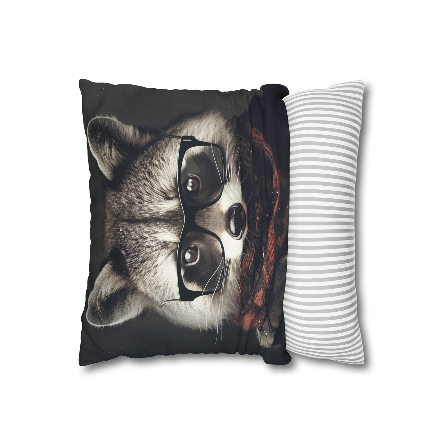 "Rascally Raccoon Pillowcase | High-Quality & Stylish | Perfect Gift for all Seasons | Shop Now!"