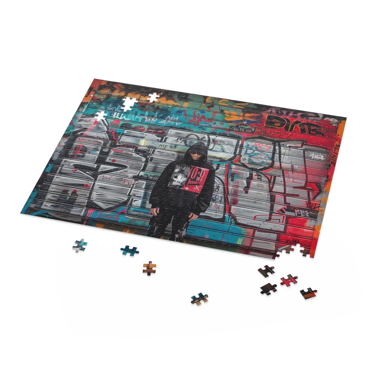 "Streetwear Typography Jigsaw Puzzle - Urban design, bold typography, intricate details for puzzle enthusiasts of all ages"