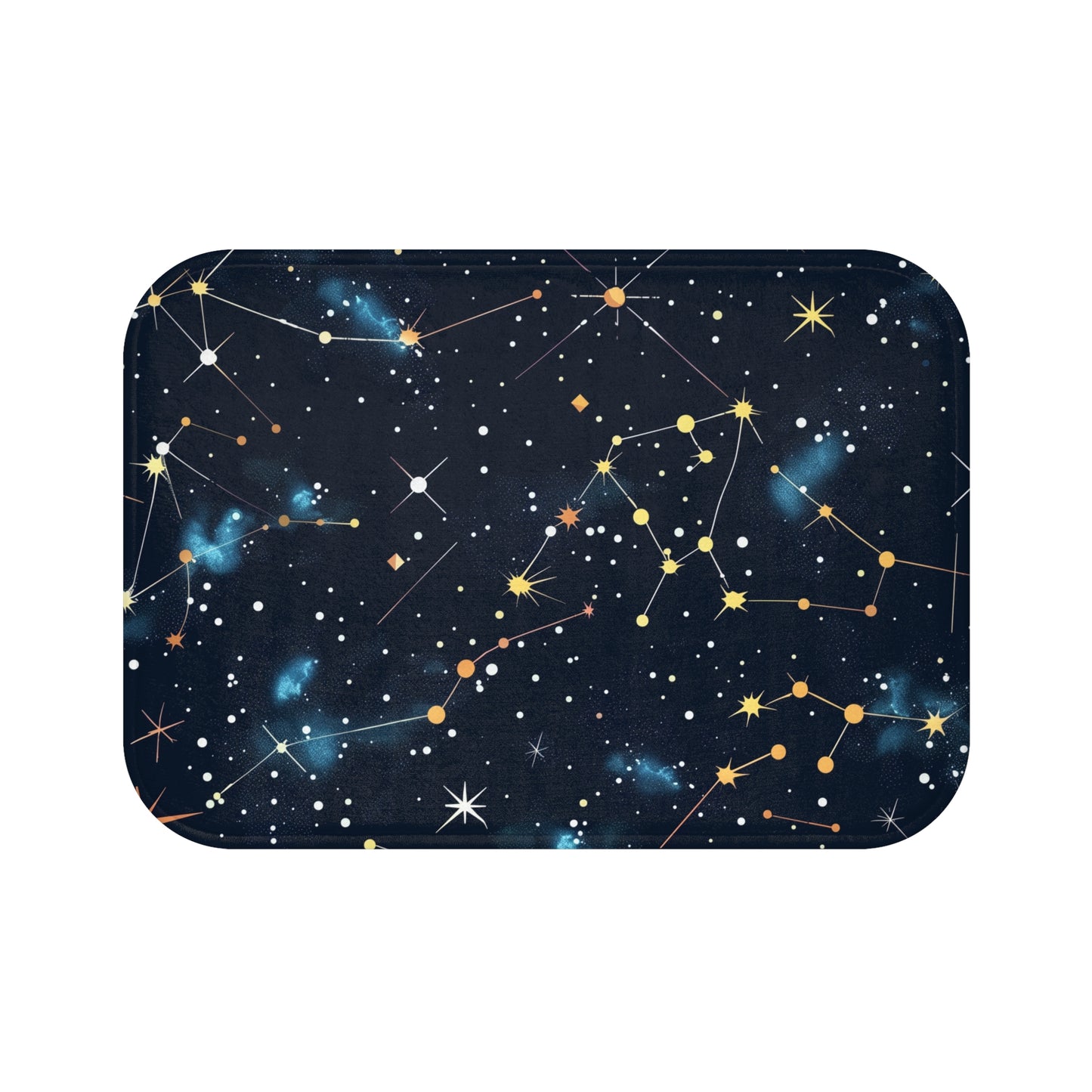 Starry Night Bath Mat | Bath Mats | Bath, Bathroom, Home & Living, Indoor, Sublimation | Prints with Passion