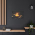 Burning Candle Made of Galaxies — Canvas Wall Art — Product Detail View 8
