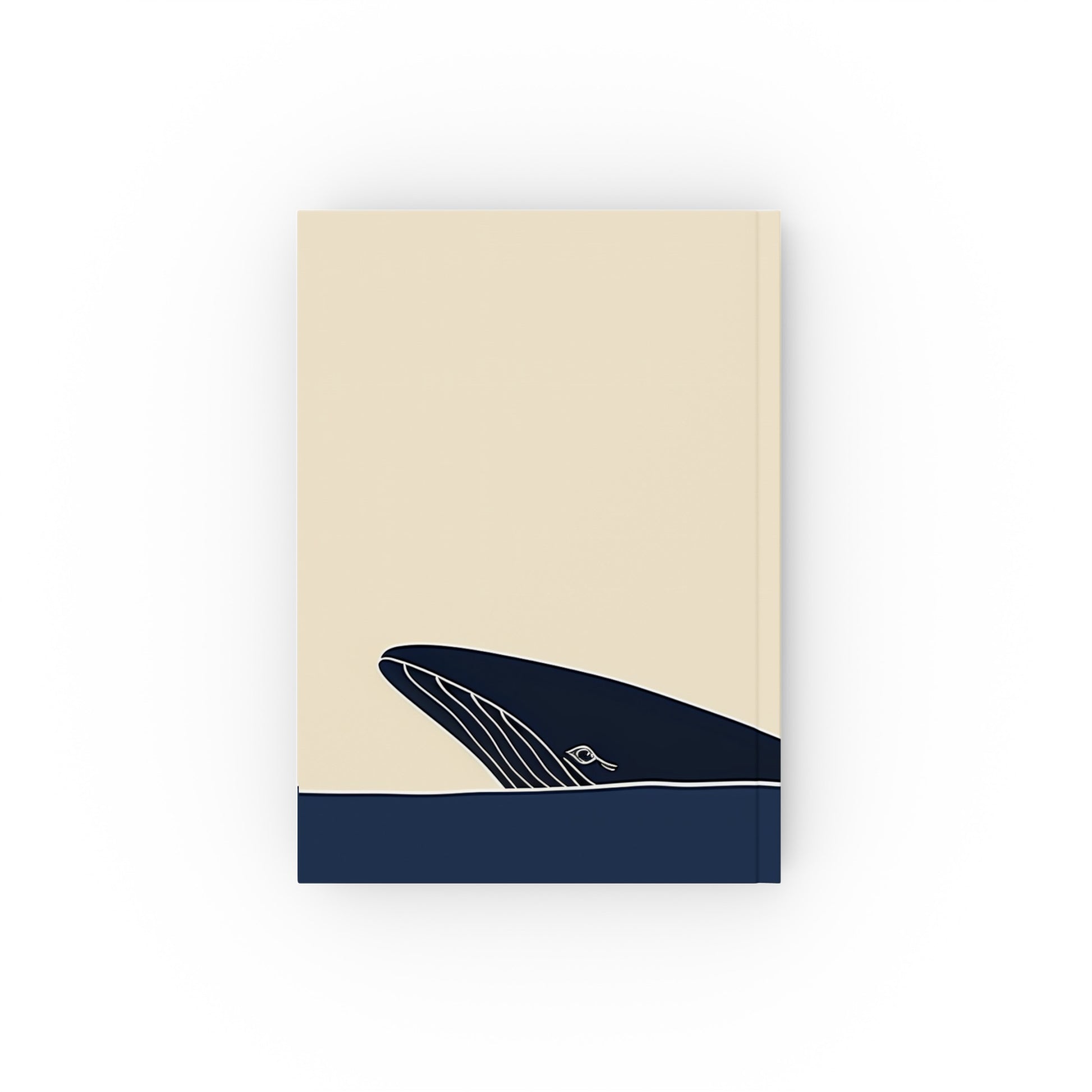 "Whale Song Ocean Journal: Minimalist design for reflection & creativity, high-quality material, perfect gift | Prints with Passion"