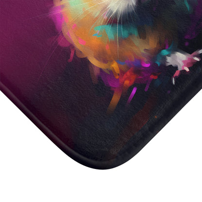 Neon Hamster Haven Bath Mat